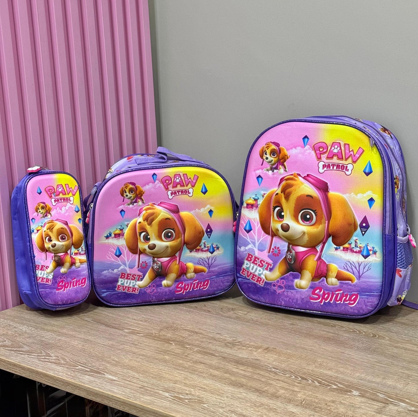 👧👦Trio de maletas escolares 🎒