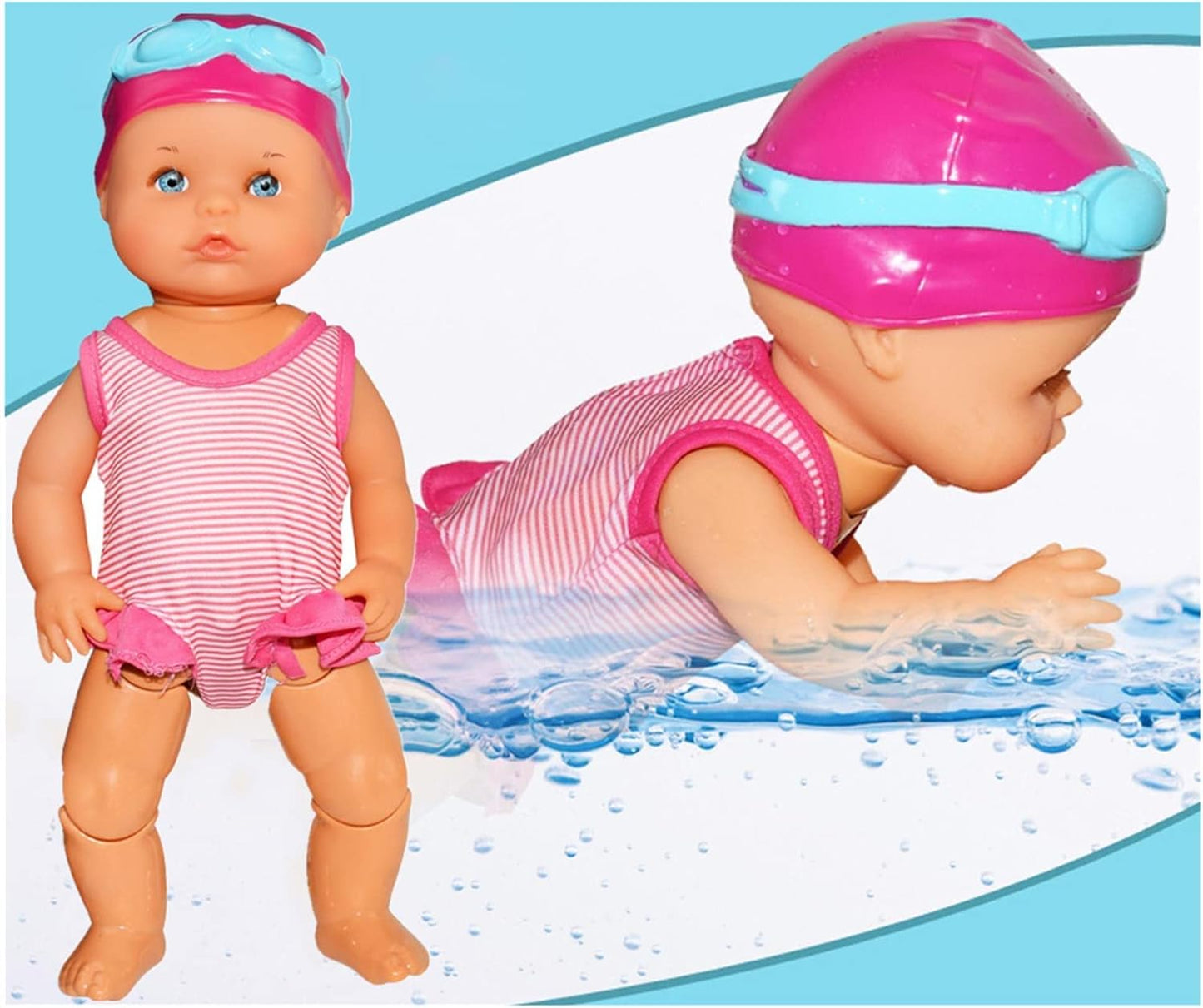 👶BaBy Muñeca Nadadora 🏊