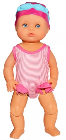 👶BaBy Muñeca Nadadora 🏊