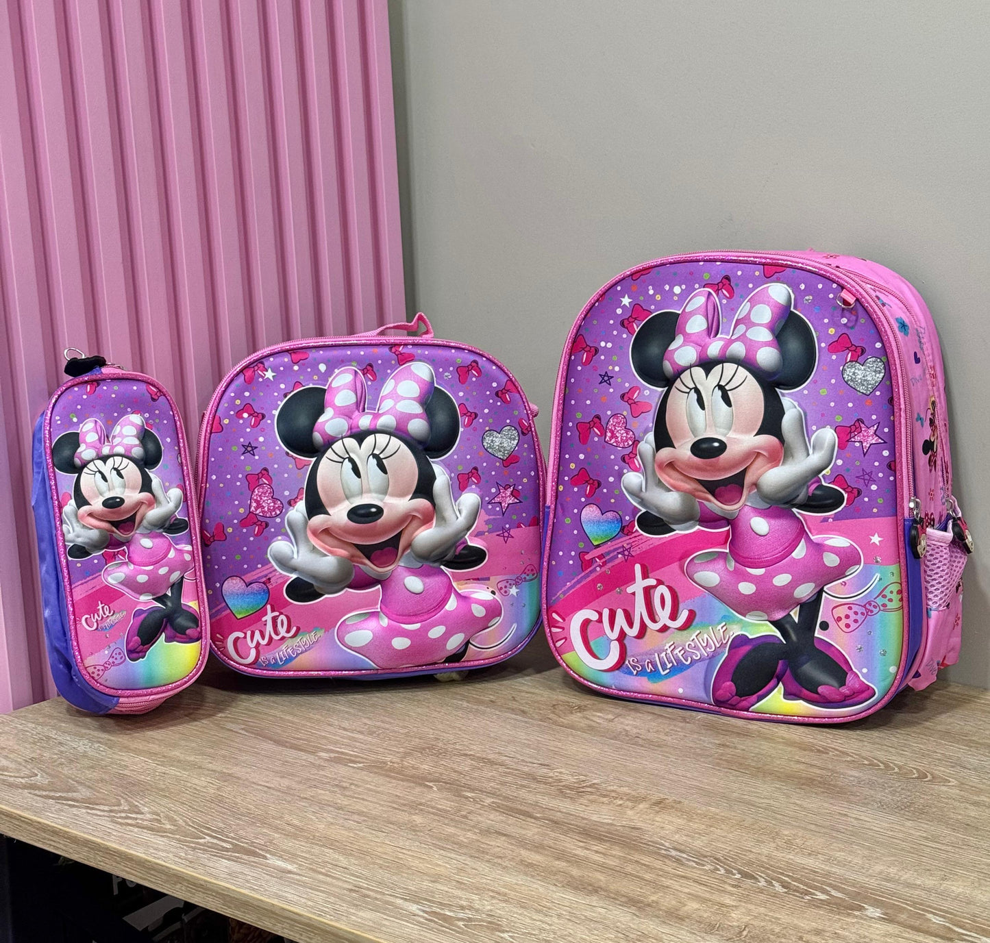 ‍👧‍👦Trio de maletas escolares 🎒